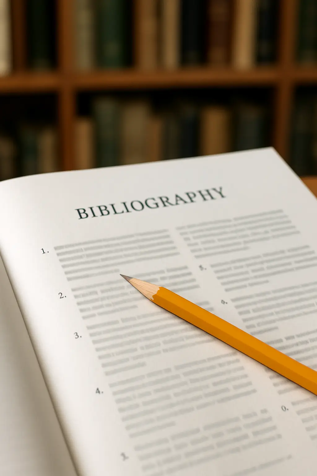 Página de bibliografía con referencias numeradas ordenadas según el sistema Vancouver