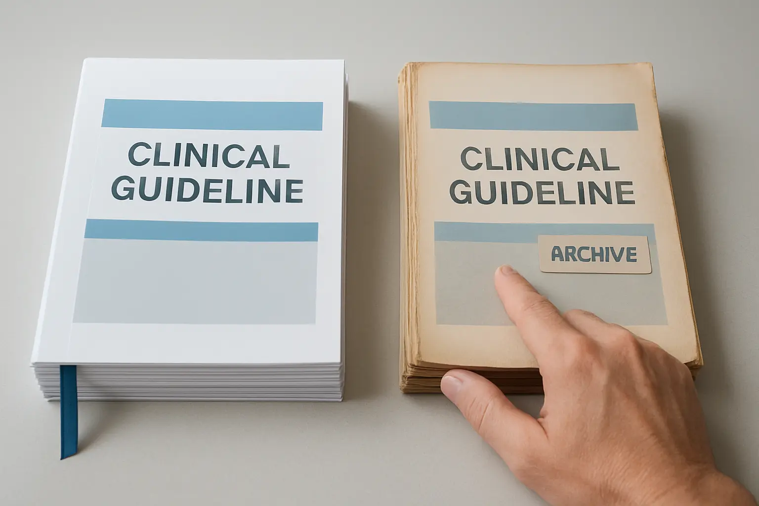 CDATA[
El hallazgo que deberías leer antes de seguir escribiendo: el catálogo de GuíaSalud no es una lista plana. Separa las guías de práctica clínica vigentes de las que han pasado a histórico, y buena parte de los TFG de Ciencias de la Salud citan una guía histórica como si siguiera en vigor. No es un error de formato: es un error de evidencia, y el tribunal lo detecta abriendo el mismo enlace que tú no comprobaste.
Esta guía explica qué es exactamente GuíaSalud, cómo leer el estado de una GPC, qué fuente te toca según el apartado del TFG que estés redactando y cómo se cita una guía en APA 7 sin que parezca una página web suelta.
Qué es GuíaSalud y por qué es la fuente que espera tu tribunal
GuíaSalud es un organismo del Sistema Nacional de Salud español. Se creó en 2002 y en 2003 el Consejo Interterritorial del SNS lo adoptó como instrumento para mejorar la calidad de la atención sanitaria. Participan las diecisiete comunidades autónomas junto al ministerio competente en sanidad, que lo financia, y el trabajo técnico lo elabora el Instituto Aragonés de Ciencias de la Salud (IACS).
Esa arquitectura es la razón de que un tribunal español valore una GPC de GuíaSalud por encima de una guía extranjera traducida: es la referencia que el propio SNS reconoce para el contexto asistencial en el que trabajarás.
El portal define una guía de práctica clínica como un «conjunto de recomendaciones basadas en una revisión sistemática de la evidencia y en la evaluación de los riesgos y beneficios de las diferentes alternativas, con el objetivo de optimizar la atención sanitaria a los pacientes». Fíjate en la primera parte: una GPC descansa sobre una revisión sistemática. Eso la convierte en evidencia sintetizada, no en opinión de experto, y determina dónde puedes usarla dentro del trabajo.
Además del catálogo de GPC, GuíaSalud mantiene otros productos basados en la evidencia, las recomendaciones de «no hacer» y materiales dirigidos a pacientes. Los tres son citables y los tres están infrautilizados en los TFG.
Vigente o histórica: la comprobación de treinta segundos
![Comparación entre una guía de práctica clínica vigente y una guía que ha pasado al histórico del catálogo