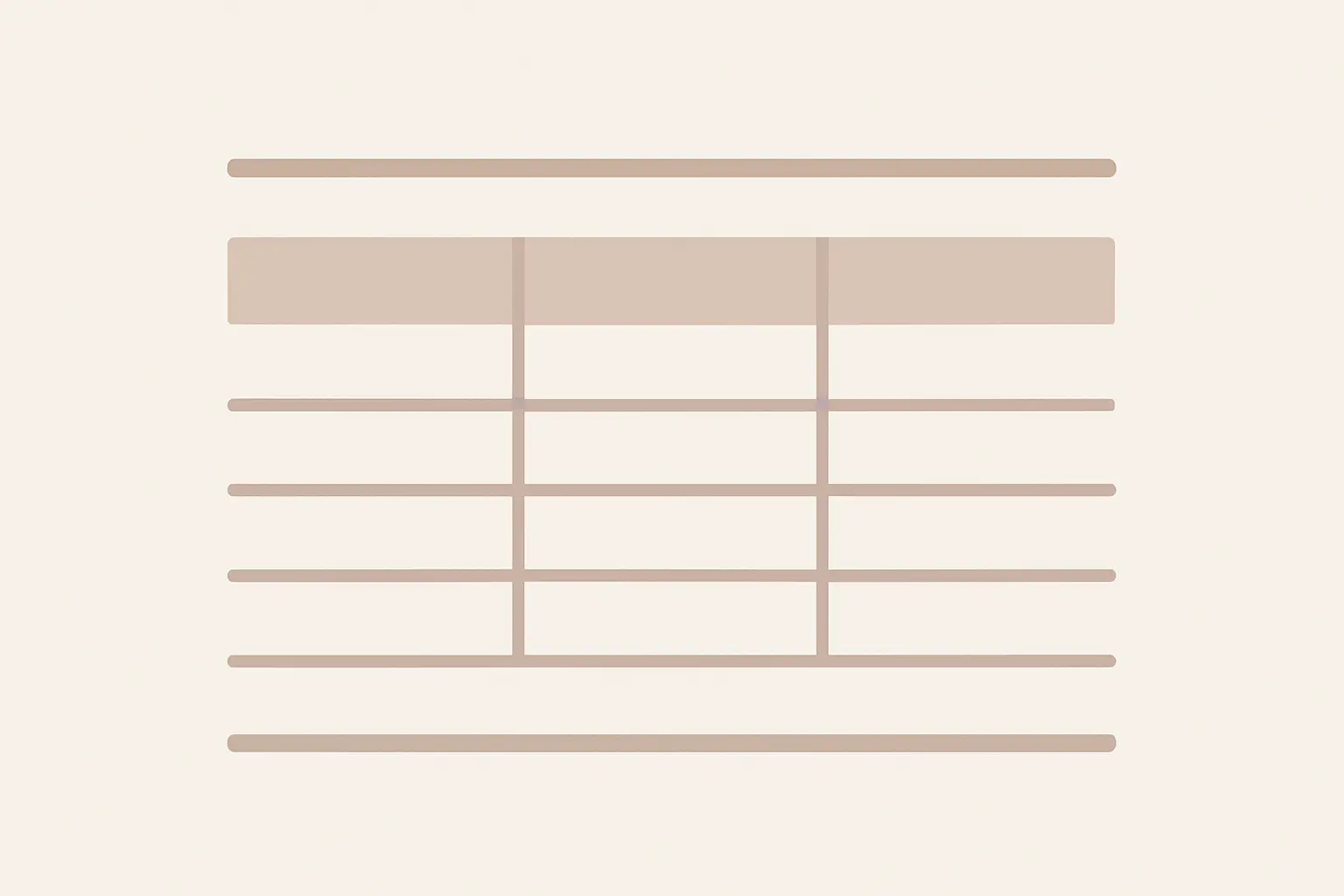 Estructura de una tabla de características de la muestra en formato APA con líneas horizontales