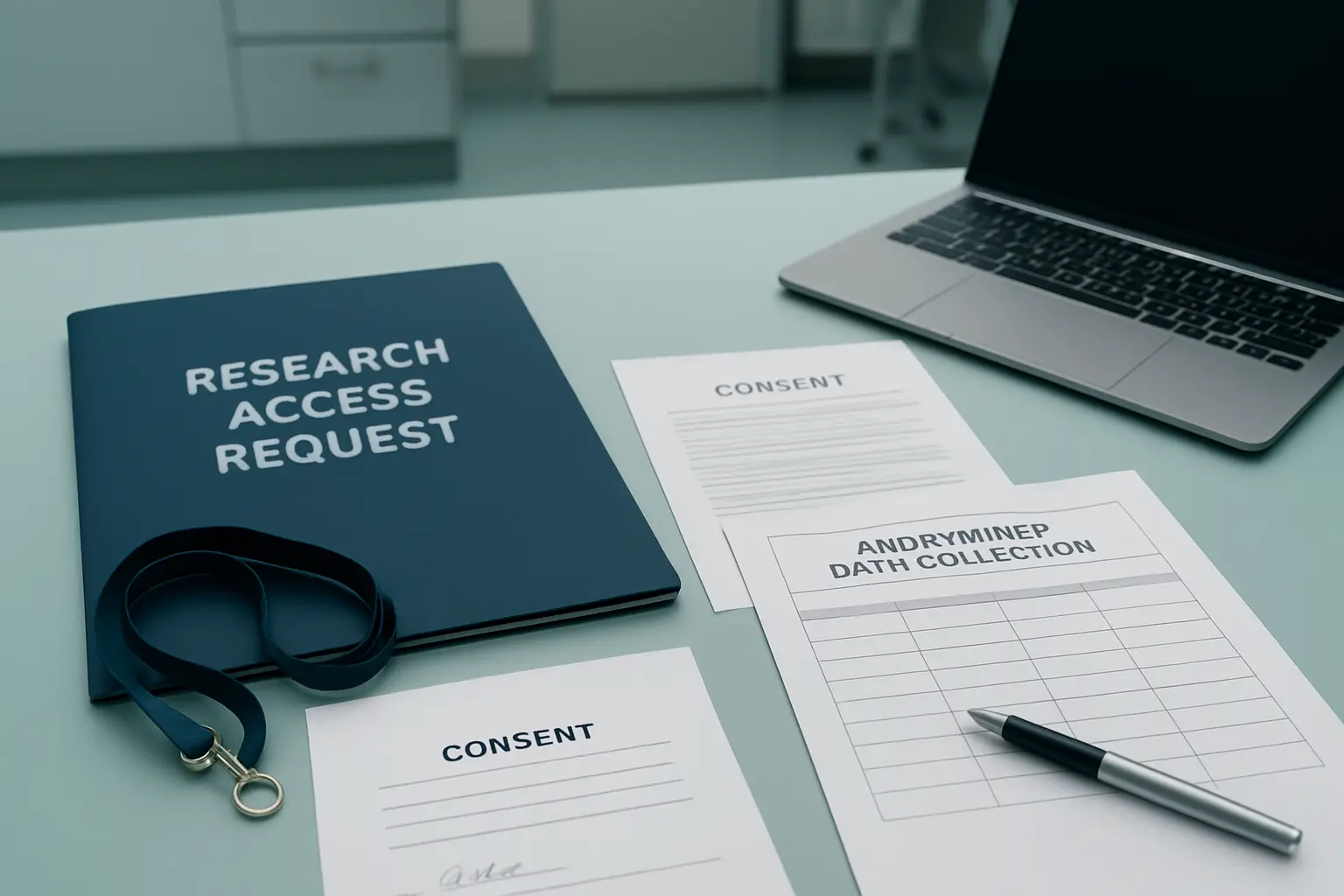 CDATA[
La escena se repite cada curso. Un estudiante de Enfermería, Medicina, Fisioterapia o Nutrición decide que su TFG será un estudio retrospectivo sobre pacientes de una unidad concreta, su tutor le dice que le parece buena idea, y da por hecho que con eso está autorizado. Dos meses después descubre que sin dictamen del comité de ética y sin permiso del centro no puede abrir ni una historia, y que su convocatoria de junio ya no es viable.
La buena noticia es que el circuito es conocido y se puede recorrer en un plazo razonable si lo empiezas a tiempo. La mala es que ese plazo se cuenta en meses, no en semanas.
Por qué tu tutor no puede autorizarte
Los datos de salud son categoría especialmente protegida. Su tratamiento con fines de investigación no se sostiene en la buena voluntad de nadie, sino en un marco normativo concreto que la disposición adicional decimoséptima de la Ley Orgánica 3/2018 reúne de forma explícita. Esa disposición, titulada «Tratamientos de datos de salud», remite entre otras a la Ley 41/2002, básica reguladora de la autonomía del paciente y de derechos y obligaciones en materia de información y documentación clínica, y a la Ley 14/2007, de Investigación biomédica.
La misma disposición aclara un punto que suele malinterpretarse: el interesado «podrá otorgar el consentimiento para el uso de sus datos con fines de investigación en salud y, en particular, la biomédica», y esas finalidades «podrán abarcar categorías relacionadas con áreas generales vinculadas a una especialidad médica o investigadora». Es decir, el consentimiento puede referirse a un área de investigación y no necesariamente a un único estudio cerrado.
De ahí la consecuencia práctica: quien valora si tu proyecto encaja en ese marco no es tu tutor, sino un comité de ética de la investigación, y quien autoriza el acceso material a la documentación es la dirección o gerencia del centro que la custodia. Son dos permisos distintos y hacen falta los dos.
El circuito completo, en orden
![Documentación de solicitud de acceso a datos clínicos para un trabajo de investigación