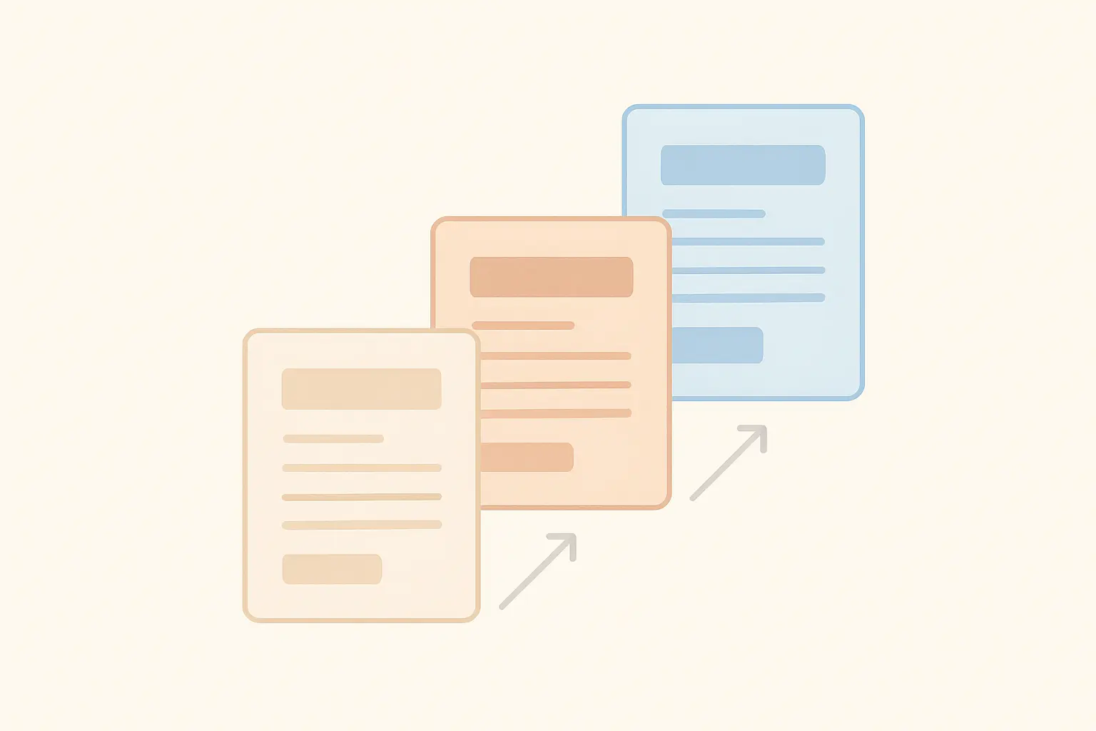 Diferencia entre el preprint, el manuscrito aceptado y la versión publicada de un artículo